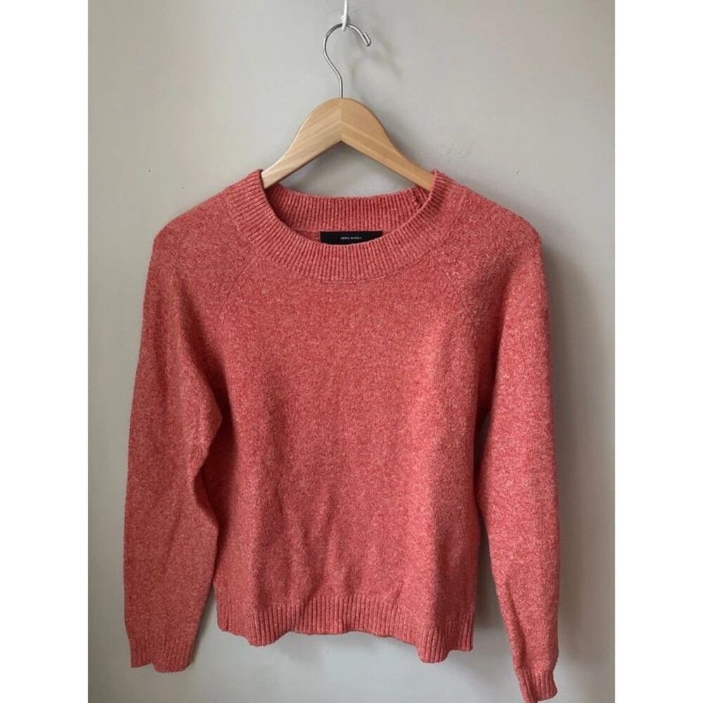 Vero Moda Coral Pink Crewneck Sweater Small